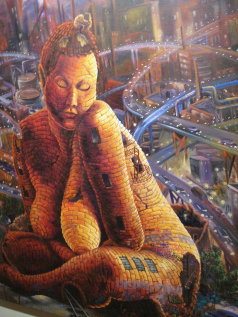 Lady Pink, Brick Lady, 2008